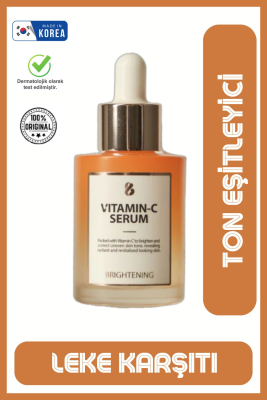 Aydınlatıcı Ve Cilt Tonu Eşitleyici Leke Karşıtı C Vitamini Kore Cilt Serumu 40ml Ikore