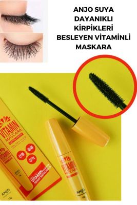 Güçlü Sabitleme Ve Kıvırma Gücüne Sahip Besleyici Waterproof Kore Maskara 12g Ikore
