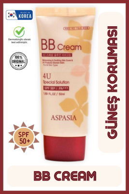 Makyaj Bazı Olarakta Kullanılabilen Yüksek Güneş Korumalı Çok Fonksiyonlu Kore Bb Krem 50ml Ikore