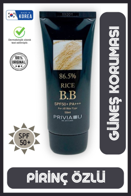 Pirinç Özlü Kore Bb Krem – Leke Karşıtı & Aydınlatıcı Spf 50 Pa (50 ML) Ikore