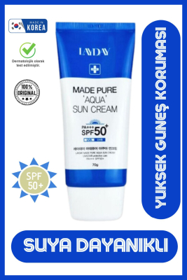 Yüksek Koruyucu Faktörlü Su Bazlı Nemlendirici Kore Güneş Kremi 70g Ikore